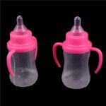 Ensemble de 2 biberons magiques de 6cm, biberon pour bébé, tétine d'alimentation pour poupée, jouet, ... Ensemble de 2 biberons magiques de 6cm, biberon pour bébé, tétine d'alimentation pour poupée, jouet, ...