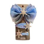 Ensemble de 3 pices de bandeaux elastiques a cheveux en coton pour bb, accessoire style turban avec ...