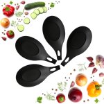Ensemble de 4 repose - cuillres en silicone - pour une cuisson propre et organise
