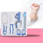 Ensemble de 6 ciseaux coupe - ongles pour bbs, outil spcial pour nourrissons, abs portable, fournitures ...