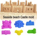 Ensemble de 6 moules a sable et argile pour enfants, château, pyramide, château de sable, jouet de plage, ... Ensemble de 6 moules a sable et argile pour enfants, château, pyramide, château de sable, jouet de plage, ...