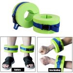 Ensemble d'accessoires de natation, 2 pices, menottes aquatiques, arobic, anneau flottant, fitness, ...