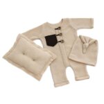 Ensemble d'accessoires de photographie pour nouveau - né, tenues pour garçons et filles, costume de batterie ... Ensemble d'accessoires de photographie pour nouveau - né, tenues pour garçons et filles, costume de batterie ...