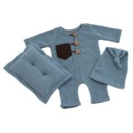 Ensemble d'accessoires de photographie pour nouveau - né, tenues pour garçons et filles, costume de batterie ... Ensemble d'accessoires de photographie pour nouveau - né, tenues pour garçons et filles, costume de batterie ...