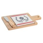 Ensemble a aprtif dkd home decor 21, 5 x 11, 8 x 1, 5 cm naturel rouge bleu blanc grs mditerranen ...
