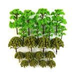 Ensemble d'arbres artificiels mixtes pour paysage de train, 20 pièces, miniatures, pour table de sable, ... Ensemble d'arbres artificiels mixtes pour paysage de train, 20 pièces, miniatures, pour table de sable, ...