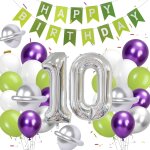 Ensemble de ballons d'anniversaire pour garçon - ballons d'anniversaire pour 2e anniversaire - vert et ... Ensemble de ballons d'anniversaire pour garçon - ballons d'anniversaire pour 2e anniversaire - vert et ...