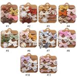 Ensemble de bandeaux pour nouveau - n�, 5 pi�ces, pour b�b� fille, bandeau elastique en nylon avec noeud ...