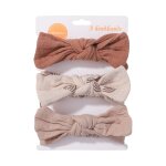 Ensemble de bandeaux de sauna pour bbs filles, n?ud papillon, bandeau rond pour enfants, vtements ...