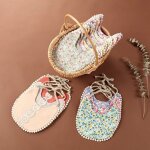 Ensemble de bavoirs en coton et lin pour b�b�, bandeau a noeud papillon imprim�, serviette d'alimentation ...