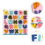 Ensemble de blocs de construction en mosa�que cognitive en bois, jeu d'�ducation pr�coce pour enfants, ...