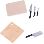 Ensemble de blocs a découper, ustensile de cuisine pour le petit déjeuner, couteau a gâteau, ¿uf, farine, ... Ensemble de blocs a découper, ustensile de cuisine pour le petit déjeuner, couteau a gâteau, ¿uf, farine, ...