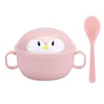 Ensemble de bols d'alimentation pour b�b�, 2 pi�ces, fond antid�rapant, isolation thermique, dessin anim� ...