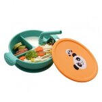 Ensemble de bols en silicone pour bébé, vaisselle antidérapante, a division par le bas, ustensiles d'entraînem ... Ensemble de bols en silicone pour bébé, vaisselle antidérapante, a division par le bas, ustensiles d'entraînem ...