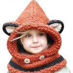 Ensemble bonnet et echarpe chauds d'hiver pour bébé et enfant, bonnets en laine tricotés au crochet - ... Ensemble bonnet et echarpe chauds d'hiver pour bébé et enfant, bonnets en laine tricotés au crochet - ...