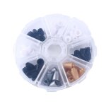 Ensemble de boucle de sécurité en plastique ensemble molaire en silicone collier de soin de bébé sucette ... Ensemble de boucle de sécurité en plastique ensemble molaire en silicone collier de soin de bébé sucette ...