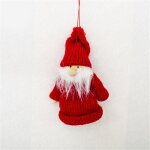 Ensemble de bouteilles de vin rouge pour nol, poupe en laine crative, fte en famille, bar, bouteille ...