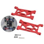 Ensemble de bras oscillants avant en aluminium, 2 pi�ces de rechange pour losi lasernut u4 4wd rc camions ...