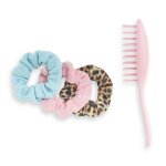 Ensemble brosse et 3 chouchous pour poup�e ma corolle multicolore
