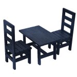 Ensemble de chaises de simulation, jouet educatif pour maison de poupée, couleur unie, accessoire de ... Ensemble de chaises de simulation, jouet educatif pour maison de poupée, couleur unie, accessoire de ...