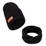 Ensemble chapeaux et echarpes turban en faux cachemire pour bébé, bâton en cuir pour et enfant, double ... Ensemble chapeaux et echarpes turban en faux cachemire pour bébé, bâton en cuir pour et enfant, double ...