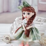 Ensemble complet de vtements et chaussures de poupe princesse pour filles, cadeaux a la mode