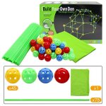 Ensemble de construction 3d pour enfants, ch�teau, tunnel, tentes, jouets de construction de maison, ...