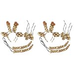 Ensemble de cosplay animal 4 pièces : serre - tête, n?ud papillon et queue pour fêtes, défilés de mode ... Ensemble de cosplay animal 4 pièces : serre - tête, n?ud papillon et queue pour fêtes, défilés de mode ...