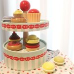 Ensemble de desserts et desserts pour enfants, jeu de rle, simulation de cuisine en bois