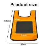 Ensemble de eludeball - 5 pices gilets collants pour enfants tag avec 20 balles sport elude jeux terrain ...