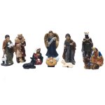 Ensemble de figurines de scène de la nativité peintes à la main, mouton mignon, âne, vache, résine décorative, ... Ensemble de figurines de scène de la nativité peintes à la main, mouton mignon, âne, vache, résine décorative, ...