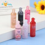 Ensemble de fournitures miniatures pour maison de poupe 1:12, shampoing, gel douche, lavage du corps, ...