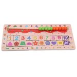 Ensemble de g�om�trie pour les planches en bois, en bois pour enfants jouets d'apprentissage pour la ...