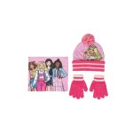 Ensemble d'hiver - disney - snood barbie - 3 pi�ces - multicolore - pour enfants � partir de 4 ans
