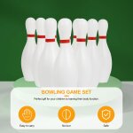 Ensemble de jeu de bowling pour enfants, sports d'intérieur et d'extérieur, interaction de loisirs, jouet ... Ensemble de jeu de bowling pour enfants, sports d'intérieur et d'extérieur, interaction de loisirs, jouet ...