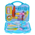 Ensemble de jeu pour enfants, 15 pices, valise portable, outil amusant, mdecin, infirmire, jeu de ...
