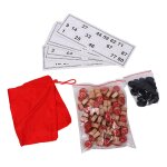 Ensemble de jeu de loto russe jeu d�echiquier de loto russe pour enfants famille amis