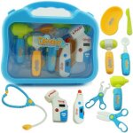 Ensemble de jeu m�dical pour enfants, jeu de simulation de r�le, trousse de transport, jouet st�thoscope, ...