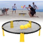 Ensemble de jeu mini beach - volley avec gonfleur pour loisirs divertissement fitness f�te