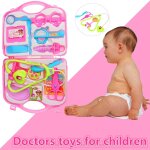 Ensemble de jeu de simulation de médecin et d'infirmière pour enfants, valise portable, kit d'outils ... Ensemble de jeu de simulation de médecin et d'infirmière pour enfants, valise portable, kit d'outils ...