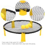 Ensemble de jeu spikeball mini beach - volley avec gonfleur pour loisirs divertissement fitness fte1738g ...
