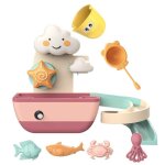 Ensemble de jouets de baignoire pour bébé, 1 paquet, ensemble de jeu interactif pour enfants, jouet de ... Ensemble de jouets de baignoire pour bébé, 1 paquet, ensemble de jeu interactif pour enfants, jouet de ...