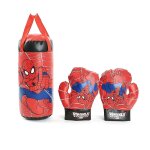 Ensemble de jouets de boxe imprimé spiderman, anti - stress, sac de frappe en pvc, gants de décompression ... Ensemble de jouets de boxe imprimé spiderman, anti - stress, sac de frappe en pvc, gants de décompression ...