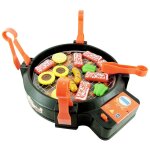 Ensemble de jouets de cuisine pour enfants, barbecue, grill, simulation de cuisine, jouets educatifs Ensemble de jouets de cuisine pour enfants, barbecue, grill, simulation de cuisine, jouets educatifs
