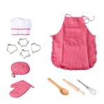 Ensemble de jouets de cuisine pour enfants, jouet de chef, stimule l'imagination, d�veloppement intellectuel, ...