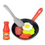Ensemble de jouets de cuisine pour enfants, simulation de cuisine miniature, ustensiles de cuisine, marmite, ...
