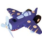 Ensemble de jouets a d�monter avec outils et moteurs de construction, voiture et bateau electriques r�tro, ...