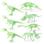 Ensemble de jouets pour enfants, 7 pièces, squelette de dinosaure lumineux, jouet educatif d'apprentissage ... Ensemble de jouets pour enfants, 7 pièces, squelette de dinosaure lumineux, jouet educatif d'apprentissage ...