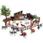 Ensemble de jouets pour enfants, monde de la ferme, grande grange et animaux de ferme, figurines d'animaux ...