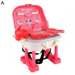Ensemble de jouets de maquillage, jeu �ducatif, �cologique, cadeau d'anniversaire pour enfants, valise ...